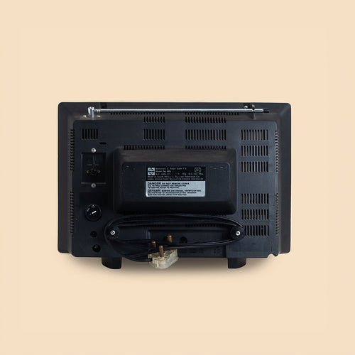 National IC Solid State Black & White Television