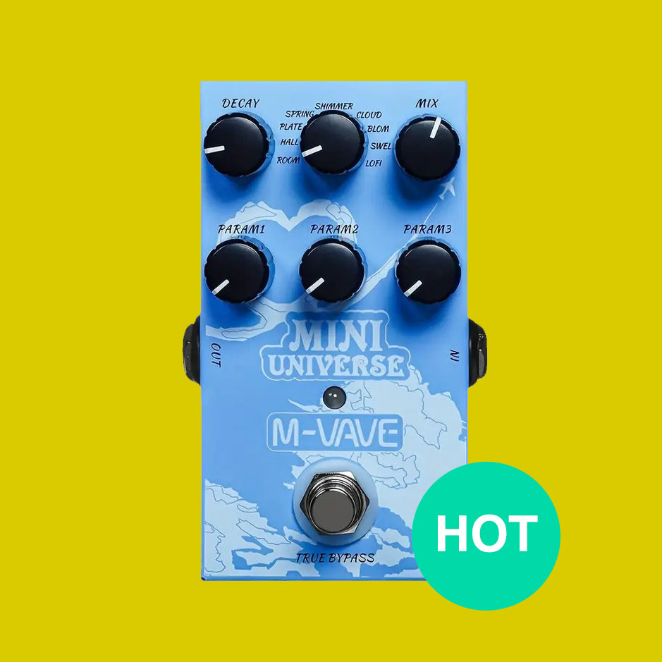 M-VAVE MINI UNIVERSE REVERB PEDAL