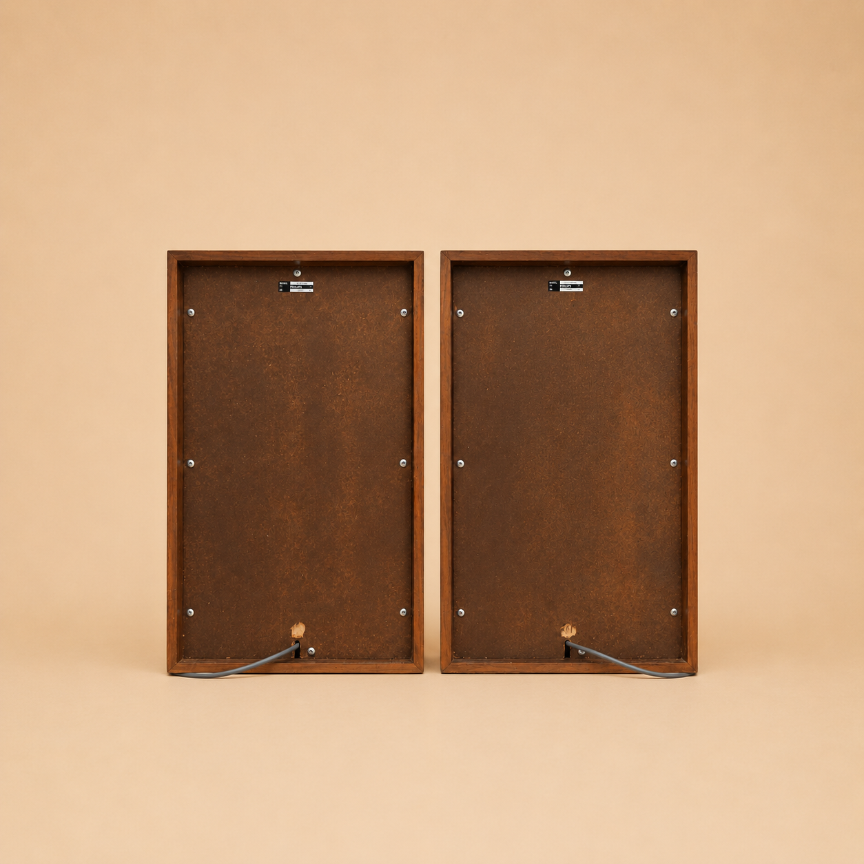 Philips 20RH495 Vintage Bookshelf Speakers