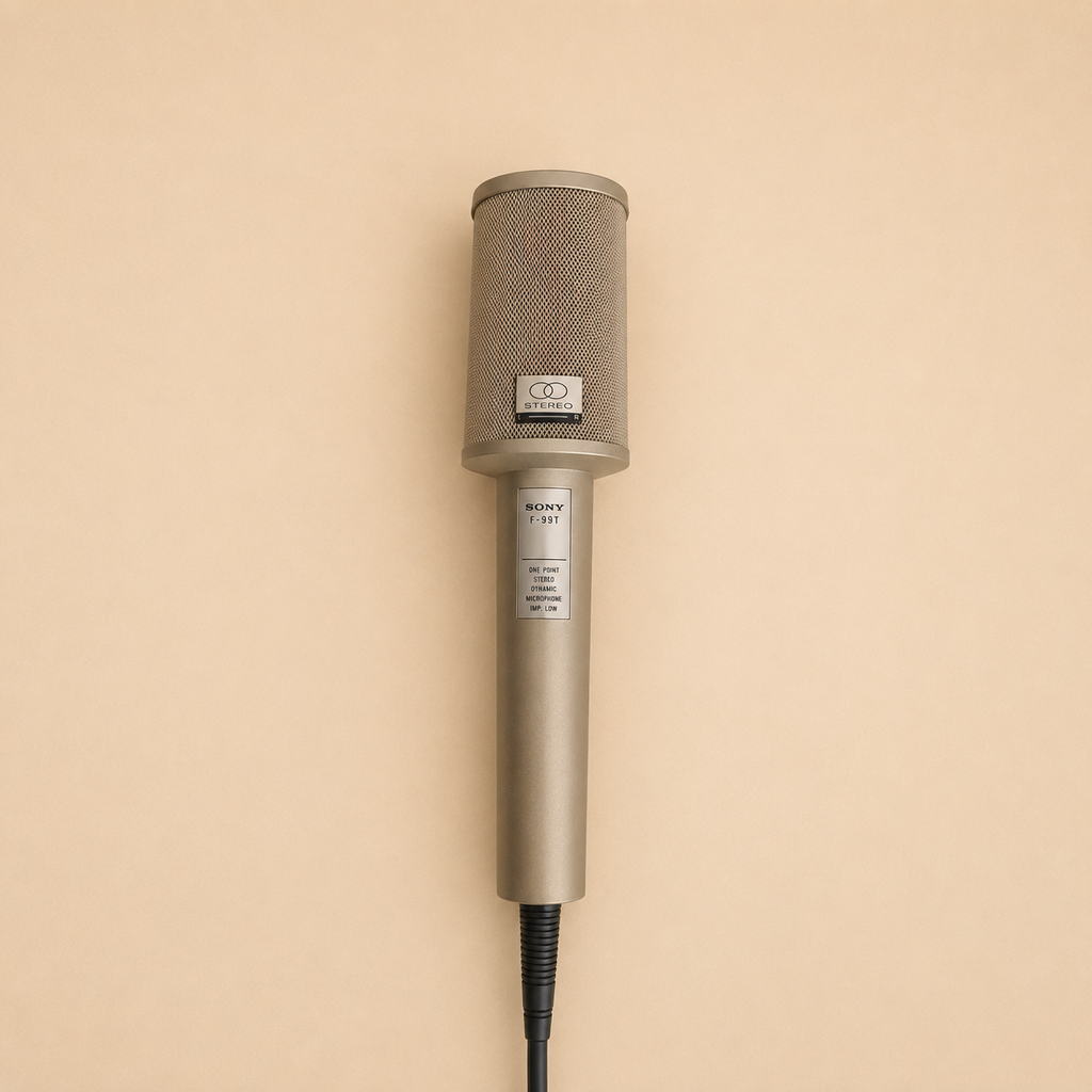 Sony F-99T Stereo Dynamic Microphone